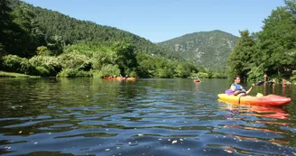 Water activities with Eyrieux Sport: canoeing/kayaking/stand-up paddling on the Eyrieux river
