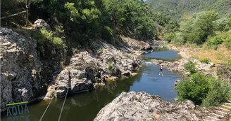 Adventure park "Aquarock Aventure"