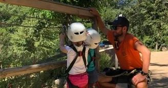Adventure park "Aquarock Aventure"