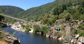 Adventure park "Aquarock Aventure"
