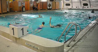 Intercommunal swimming pool in Beauchastel Intercommunal swimming pool in Beauchastel