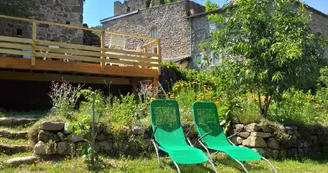 Les pentes du château de Retourtour