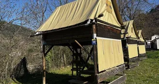 Tente bivouac du Mas de Champel