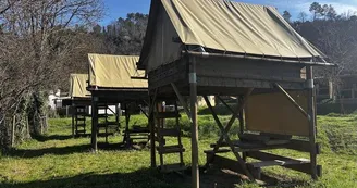 Tente bivouac du Mas de Champel