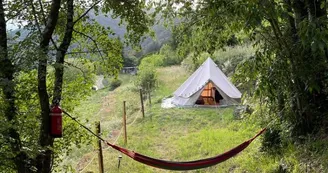 Camping au jardin
