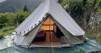 Camping au jardin