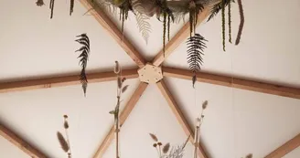 Dôme géodésique "forêt" Dôme géodésique "forêt"