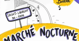 Marché estival semi-nocturne